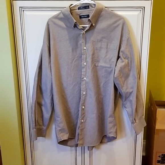 Nautica Other - F16-Nautica: size 34/35 mens button long sleeve shirt